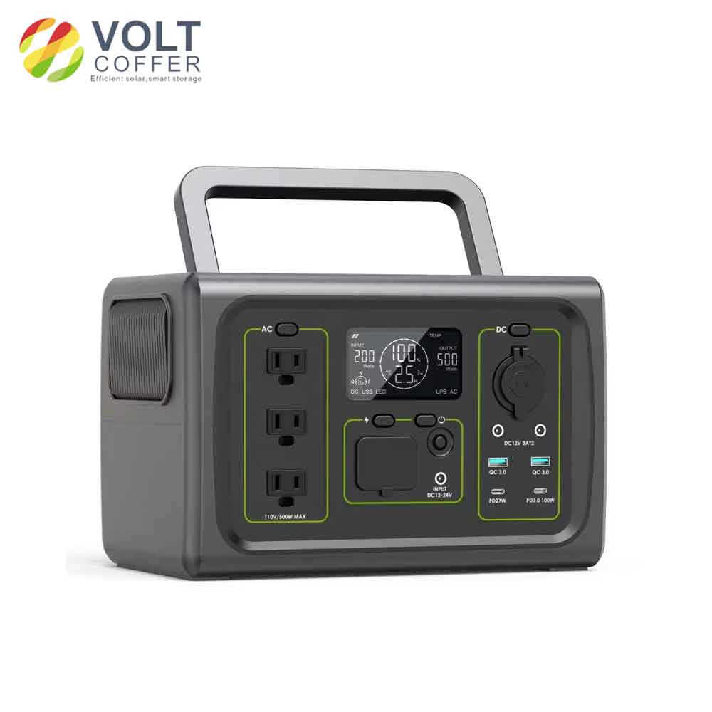 Portable Solar Charging Power Station for Outdoor